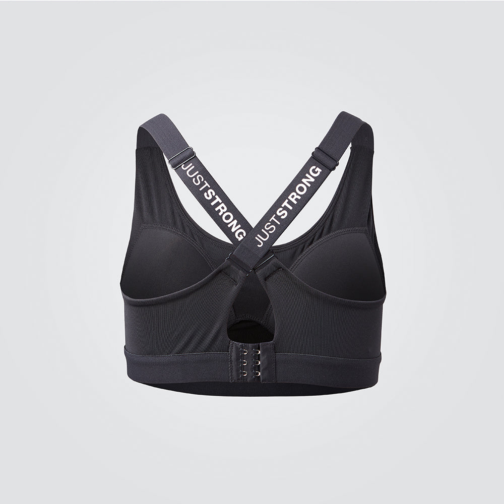 Charcoal Grey Core Sports Bra