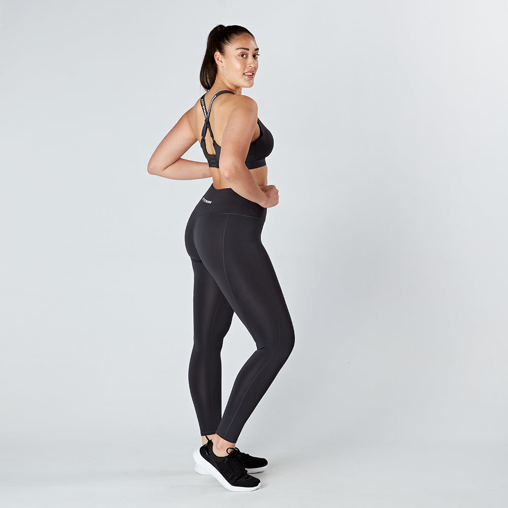 Charcoal Grey Core Sports Bra