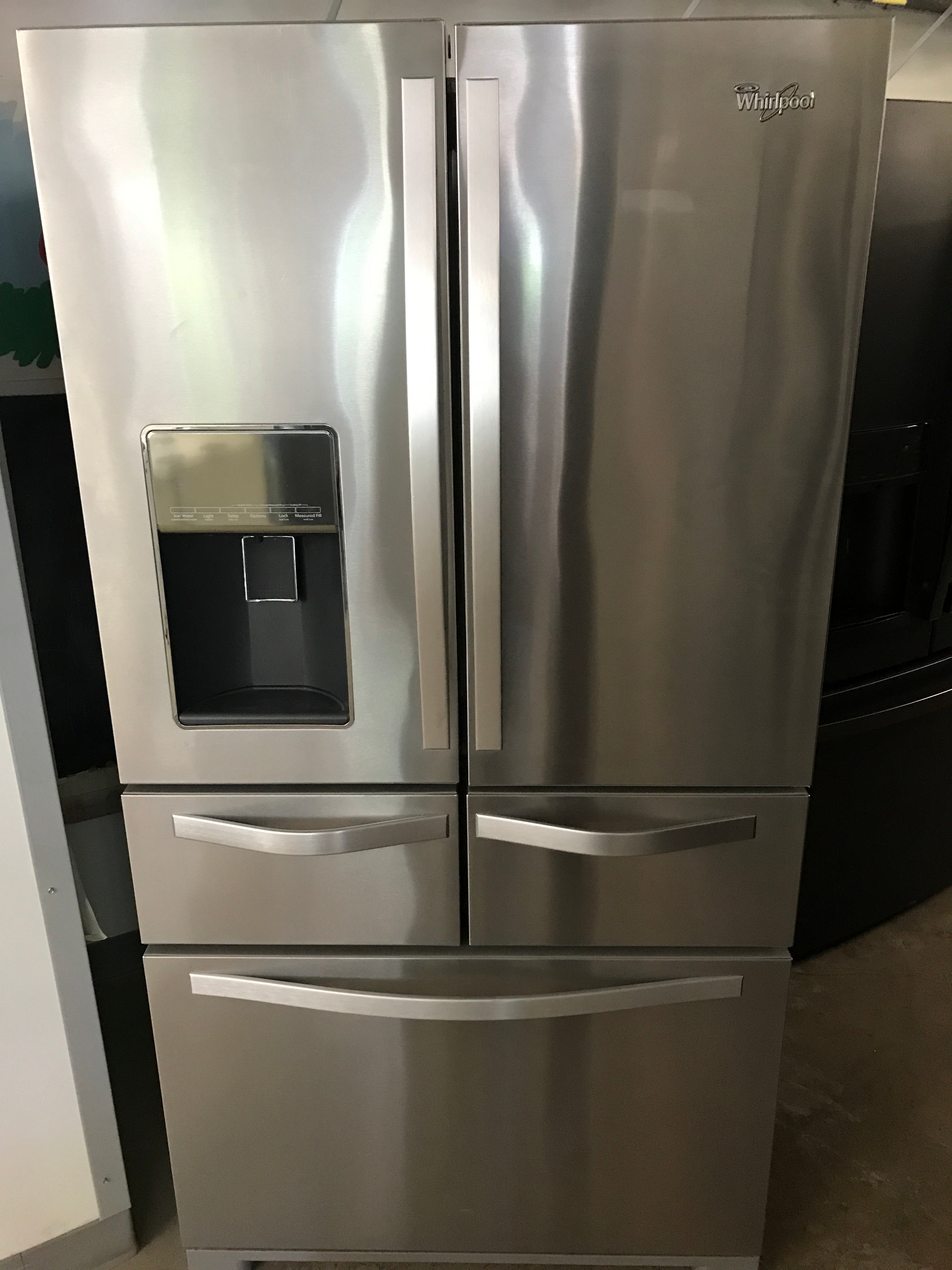 Whirlpool - 26 Cu.ft - Stainless - Refrigerator French Door - WRV986FDEM - Refurbished - 2527