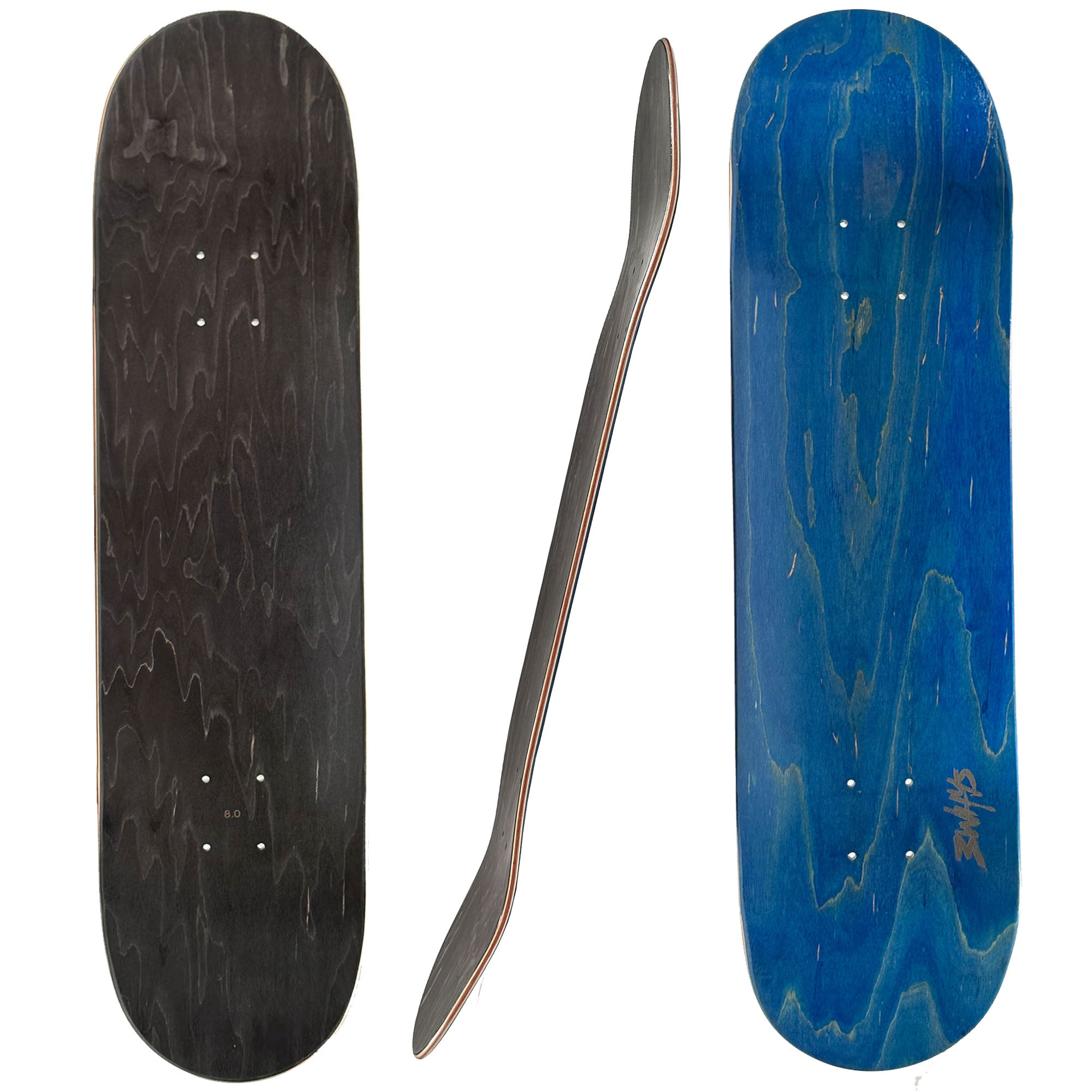 3WHYS 7-Ply Canadian Maple Skateboard Deck
