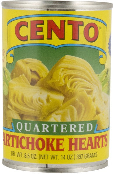 Cento Quartered Artichoke Hearts  14 OZ