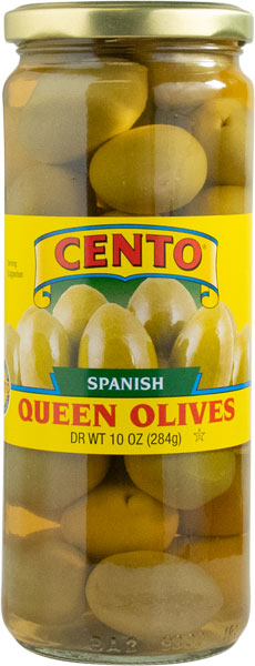 Cento Spanish Queen Olives  10 OZ
