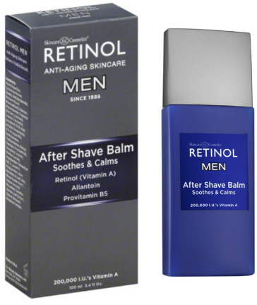 RETINOL After Shave Balm for Men - 3.4 oz. (100 ml)