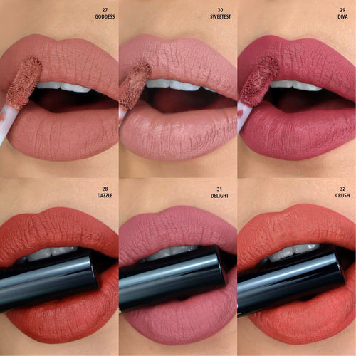 Moira Cosmetics Matte Liquid Lips, (030) Sweetest