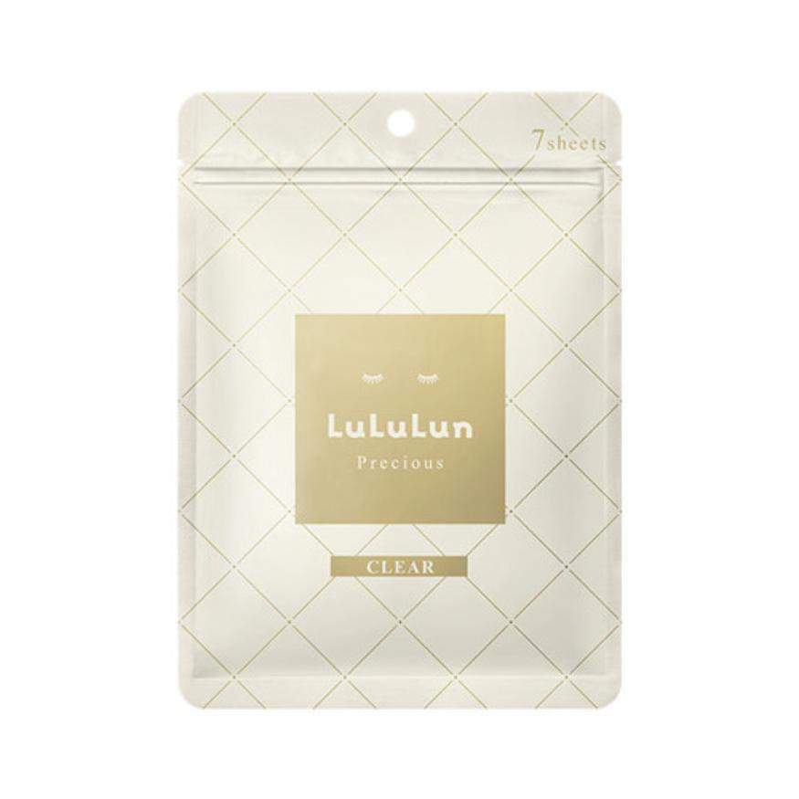 Lululun Precious Clear Facial Sheet Mask 7 Sheets