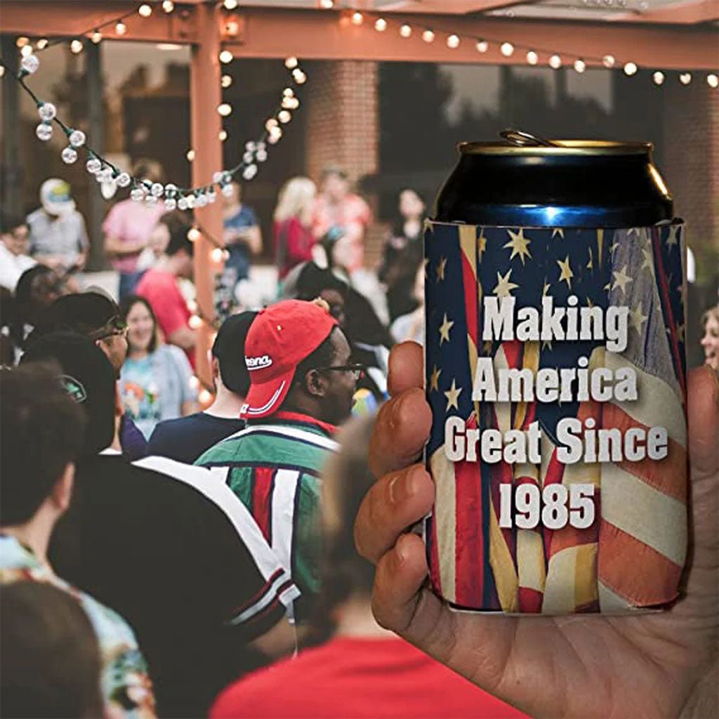 Making America Great Since... Can Cooler - Custom Name & Age