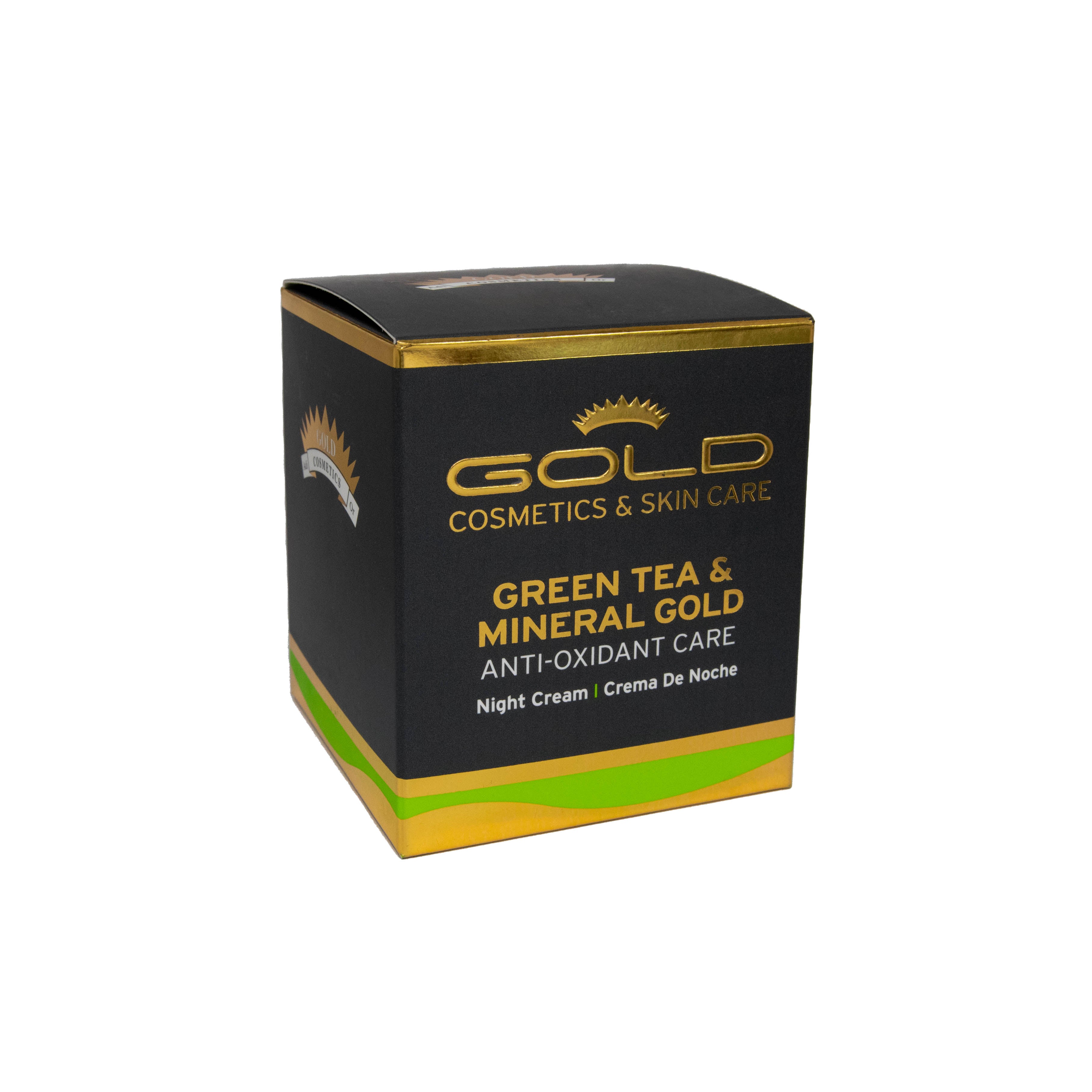Gold Cosmetics | Green Tea & Mineral Gold Night Cream | 50 ml
