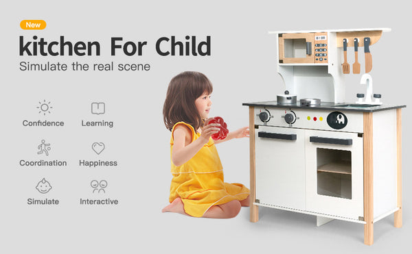 Robotime Best Gifts for Kids Kitchen Playset