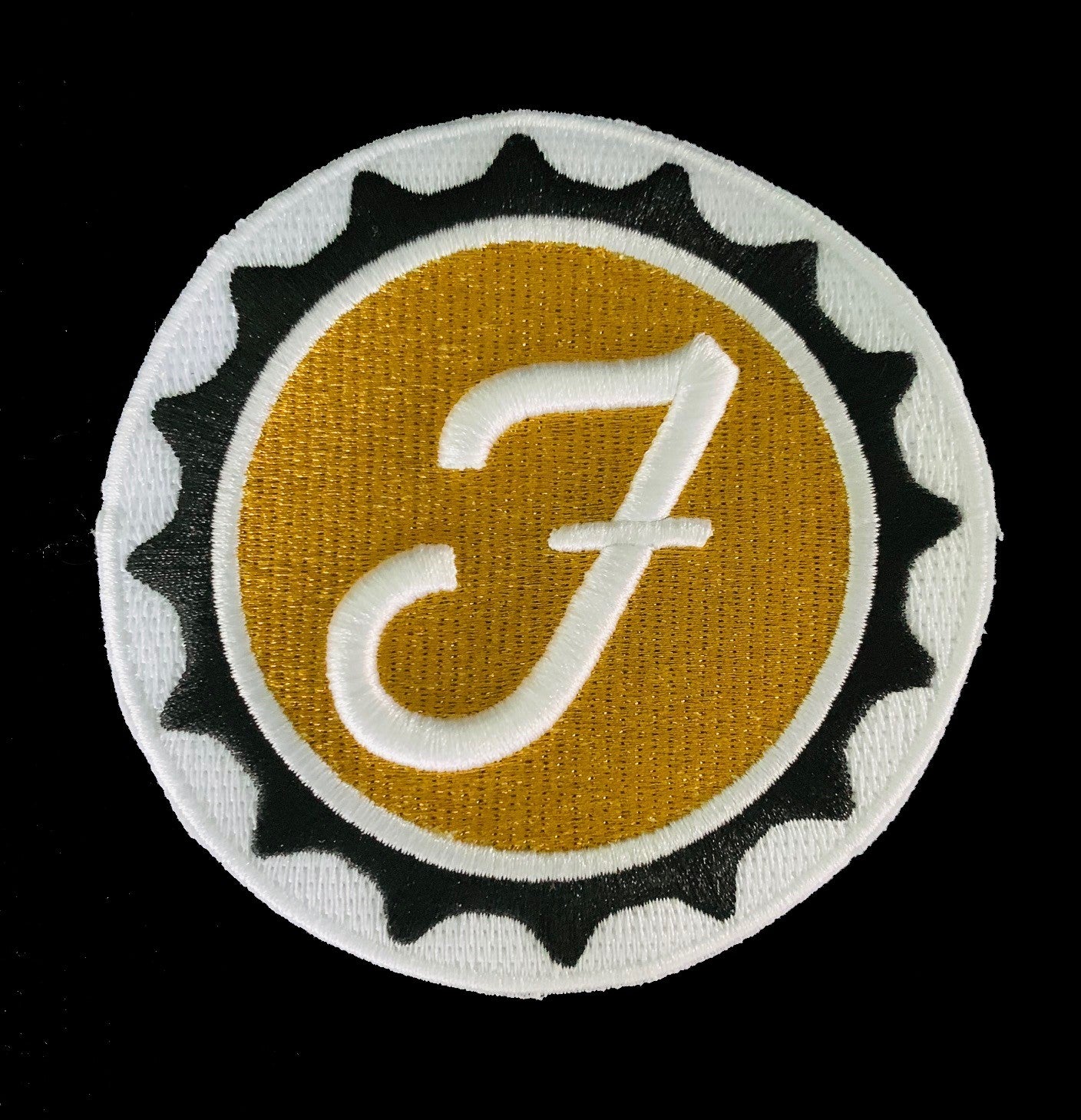 Fizzics Embroidered Iron-On Patch (3.5 Inch Wide)