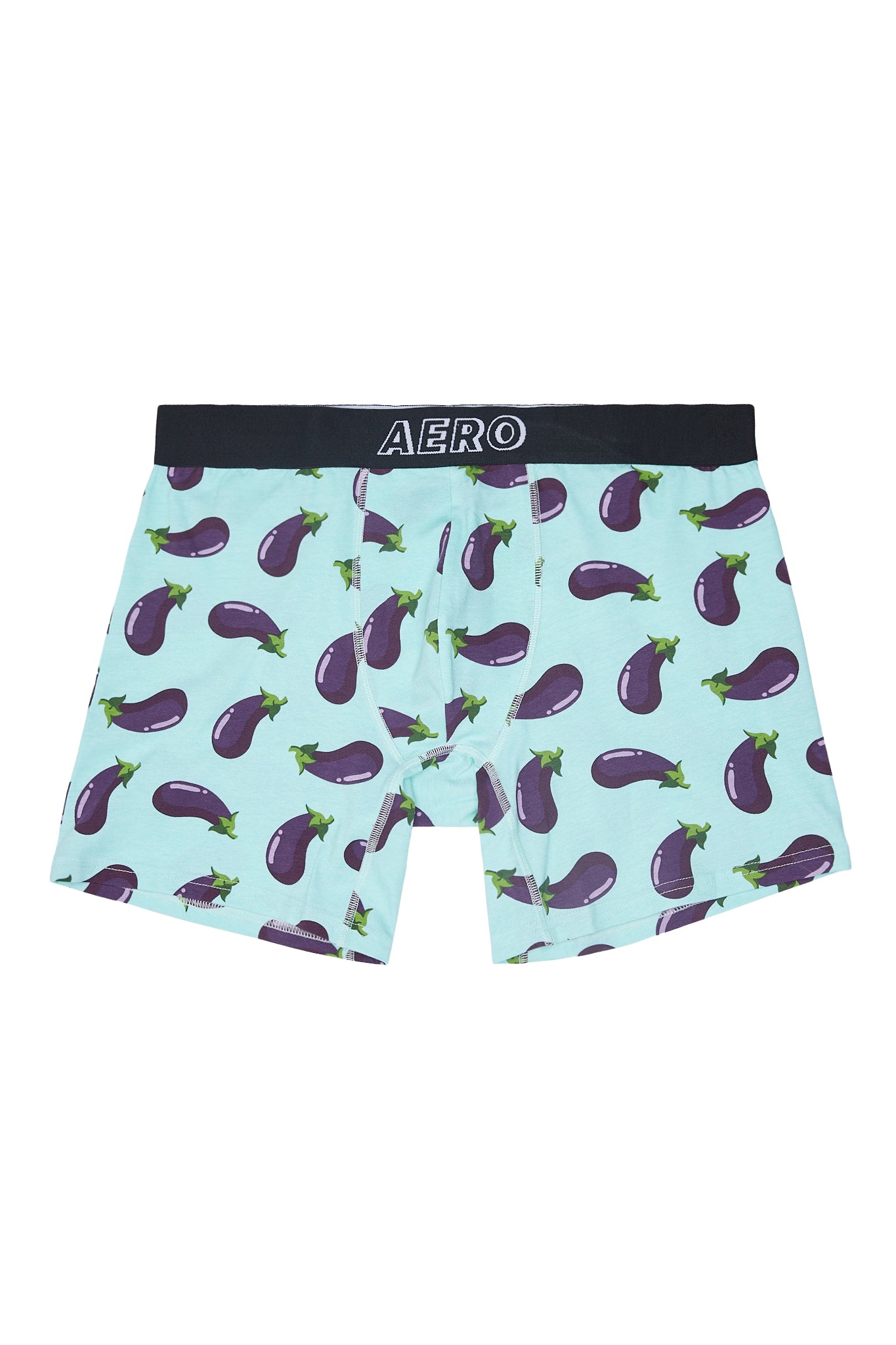  AERO Eggplant Printed Boxer Briefs 