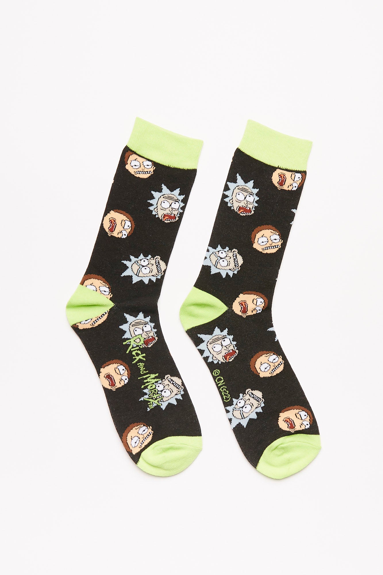  Rick And Morty Crew Socks 