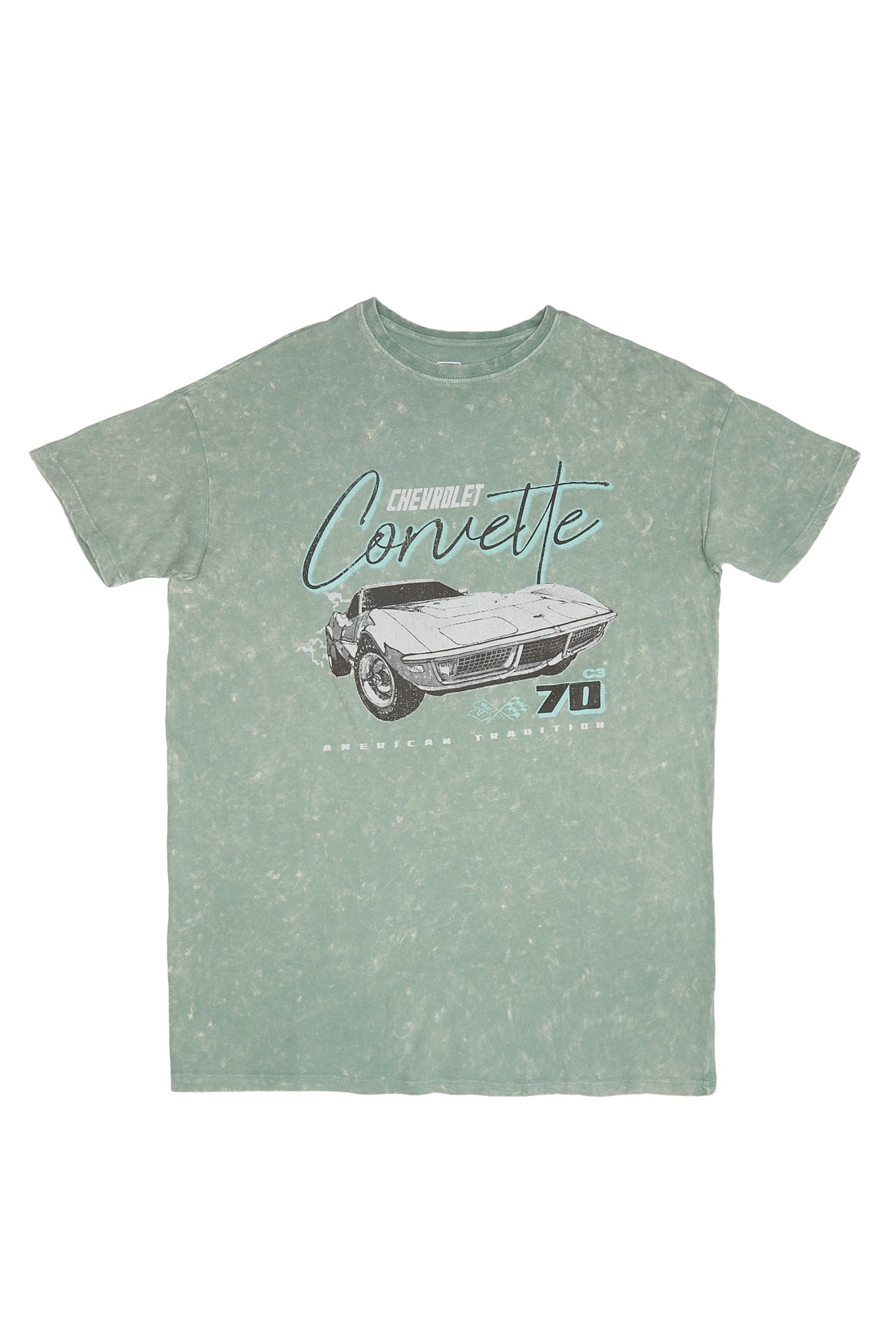  Chevrolet Corvette 70 Graphic Relaxed Tee 