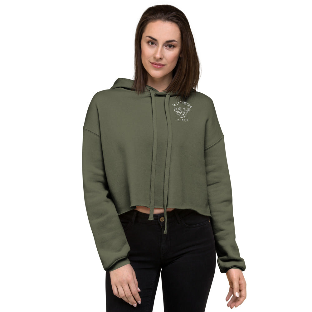 Wytchy Woman Crop Hoodie