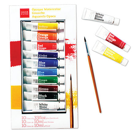 Savoir-Faire Opaque Watercolor Gouache Sets