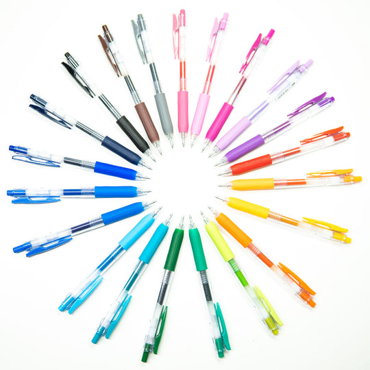 Zebra Sarasa Clip Gel Retractable Pens