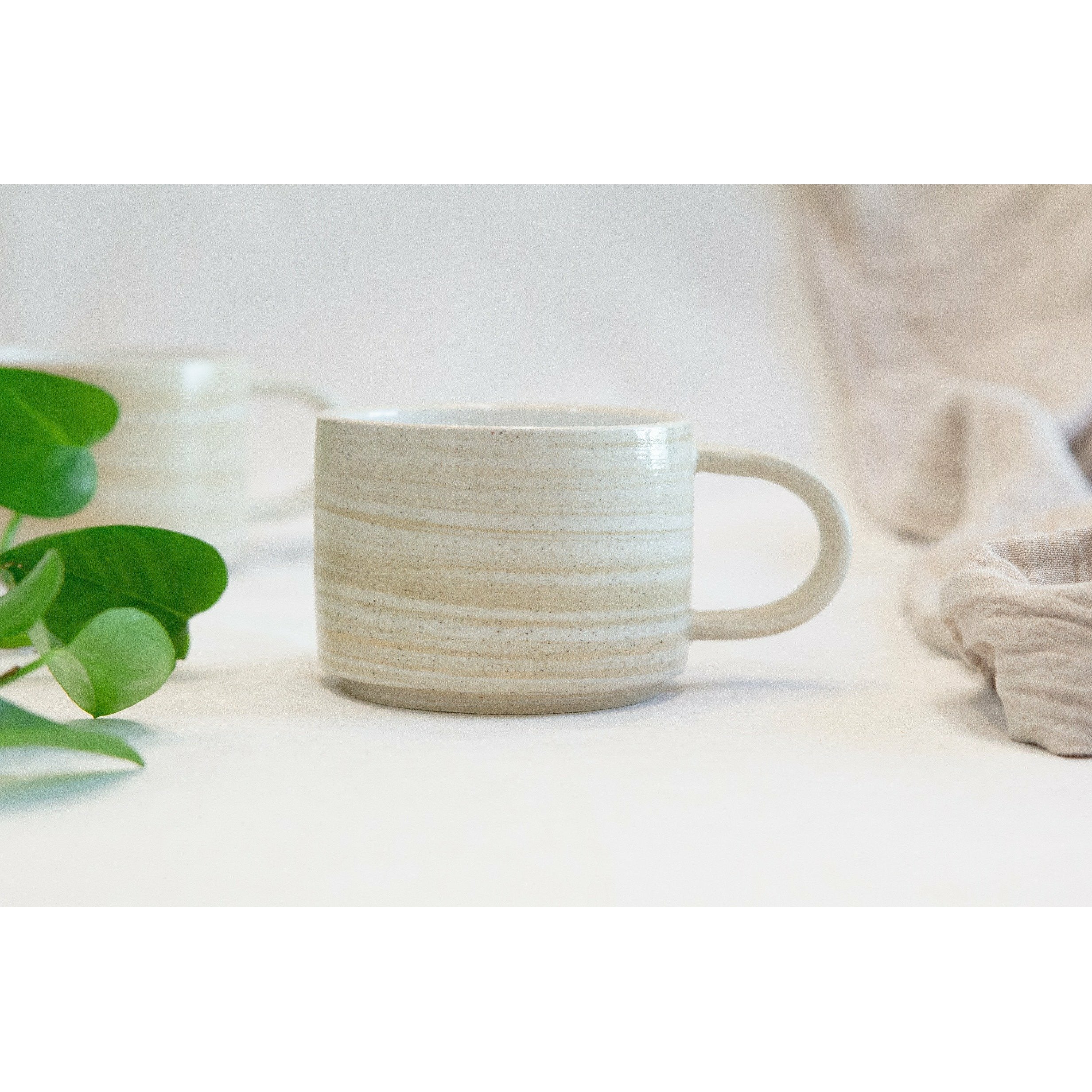 Handmade Desert Marble Mugs