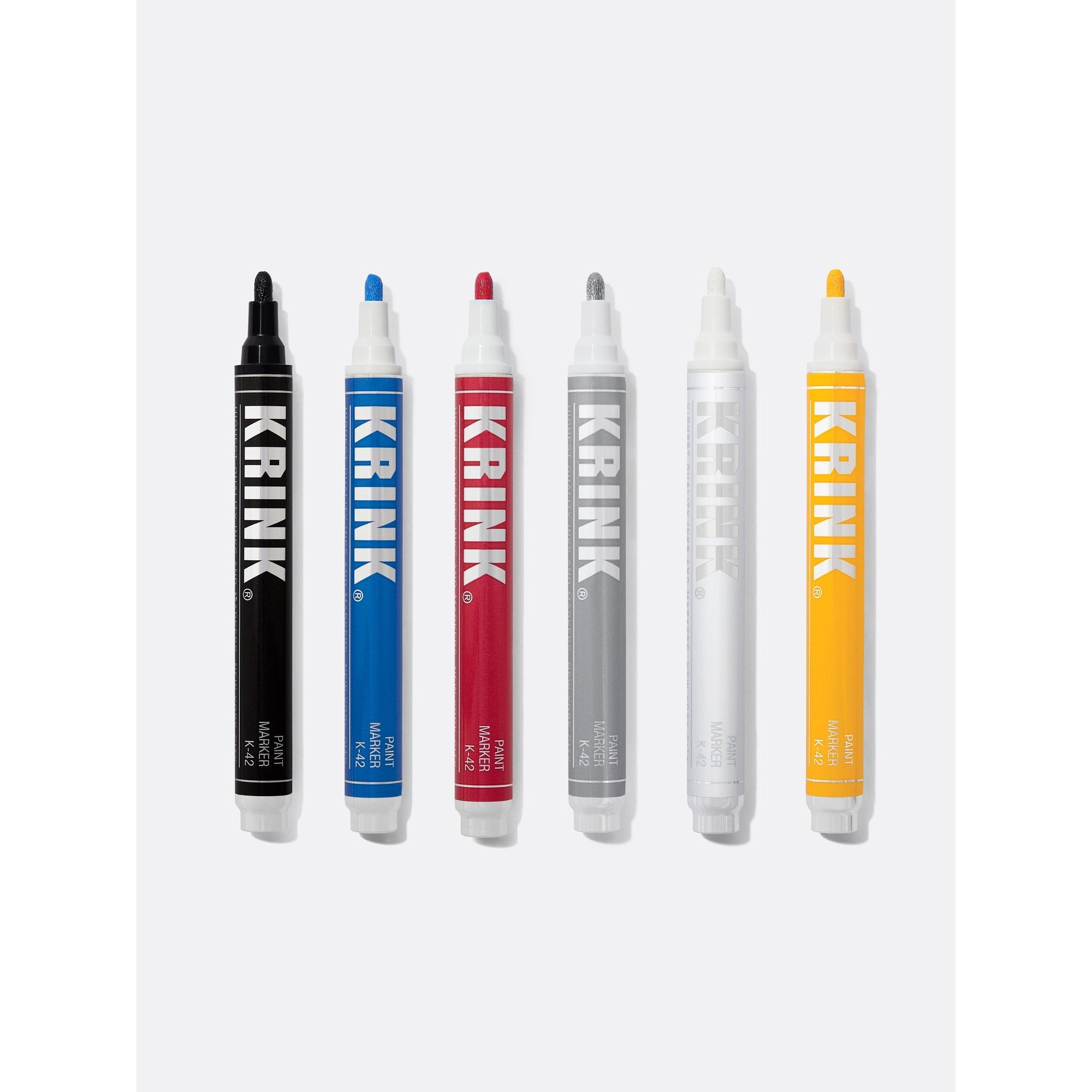 Krink K-42 Assorted 6-Piece Paint Marker Set