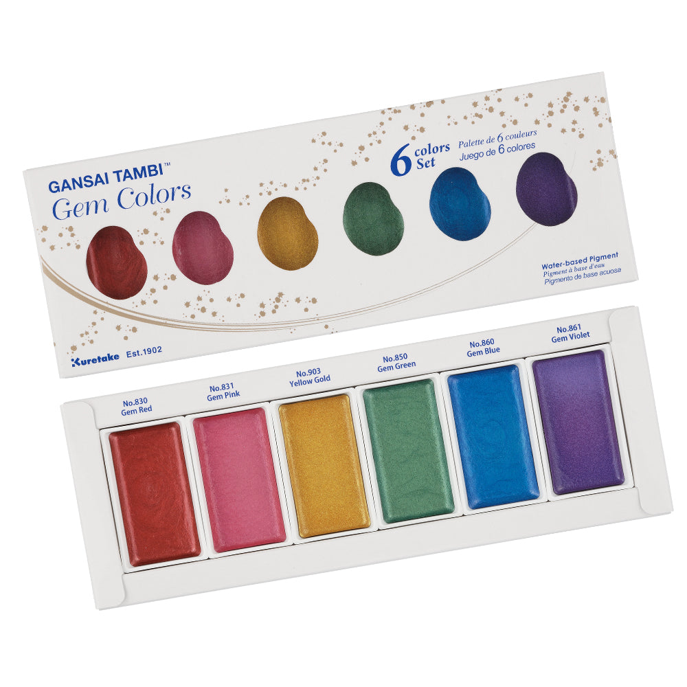 Gansai Tambi Metallic Watercolor Sets