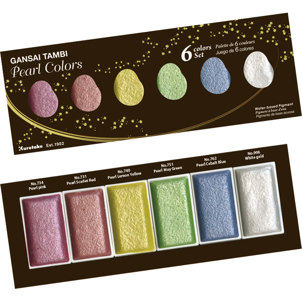 Gansai Tambi Metallic Watercolor Sets