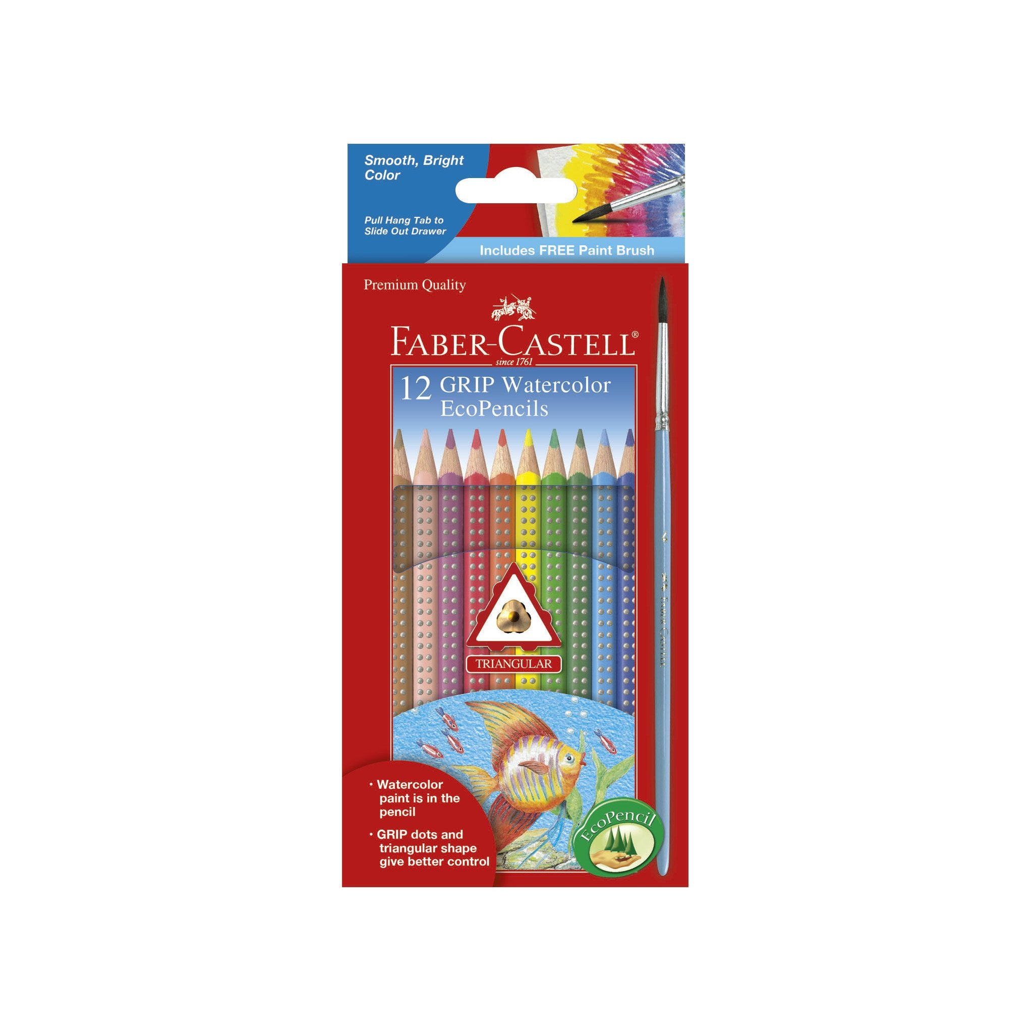 Faber-Castell GRIP Watercolor EcoPencils