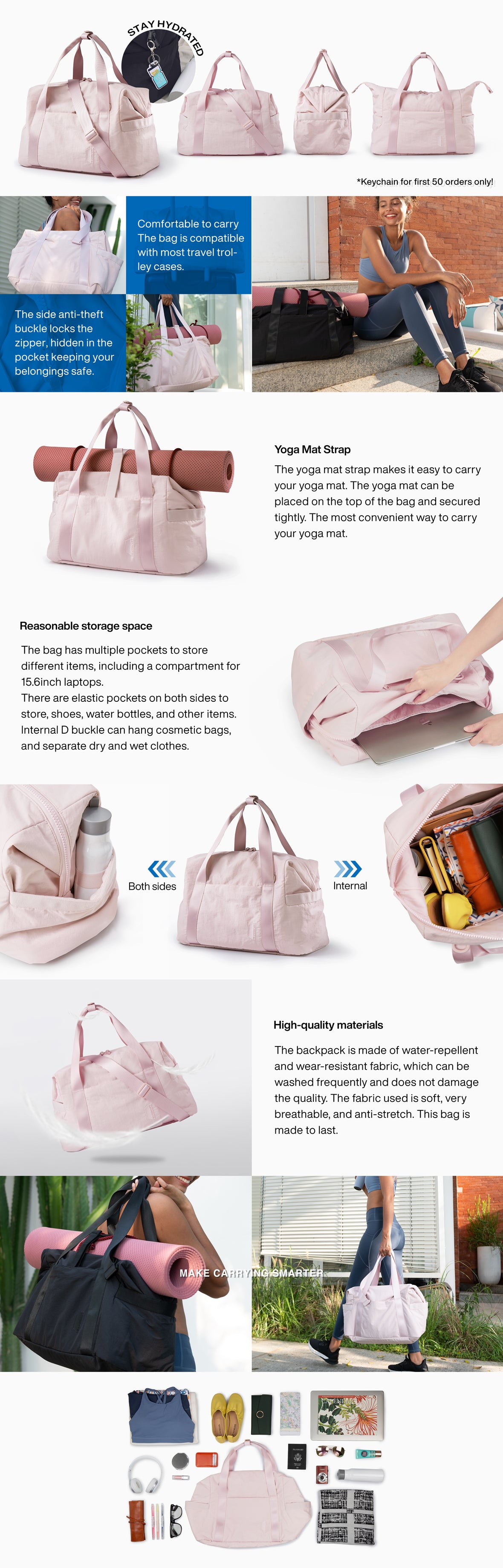 Zoraesque Duffel BAGSMART