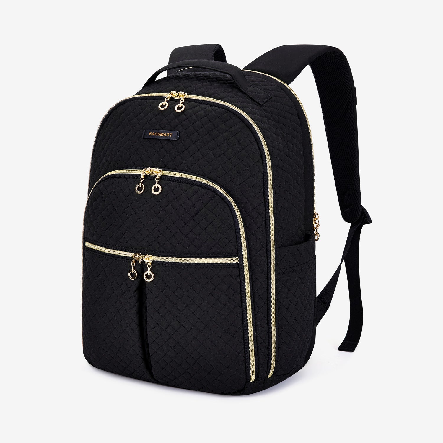 Bonchemin Black Laptop Backpacks for Women