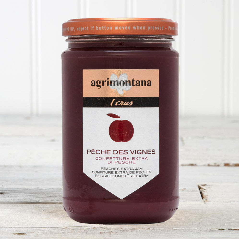 Peche des Vignes Peach Jam - 12 oz