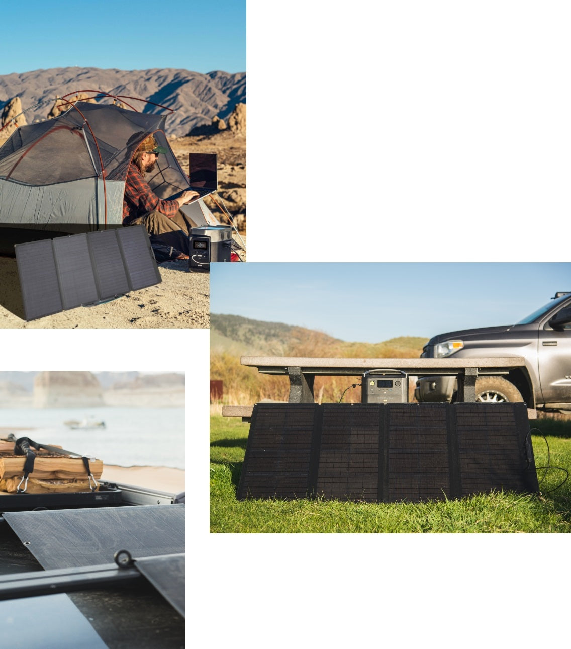 ECOFLOW panneau solaire portable 110W - Latour Tentes et Camping