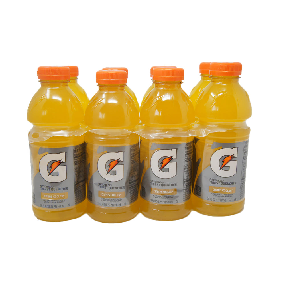 Gatorade, Thirst Quencer, Citrus Cooler, 20 OZ ( 8 Pack)