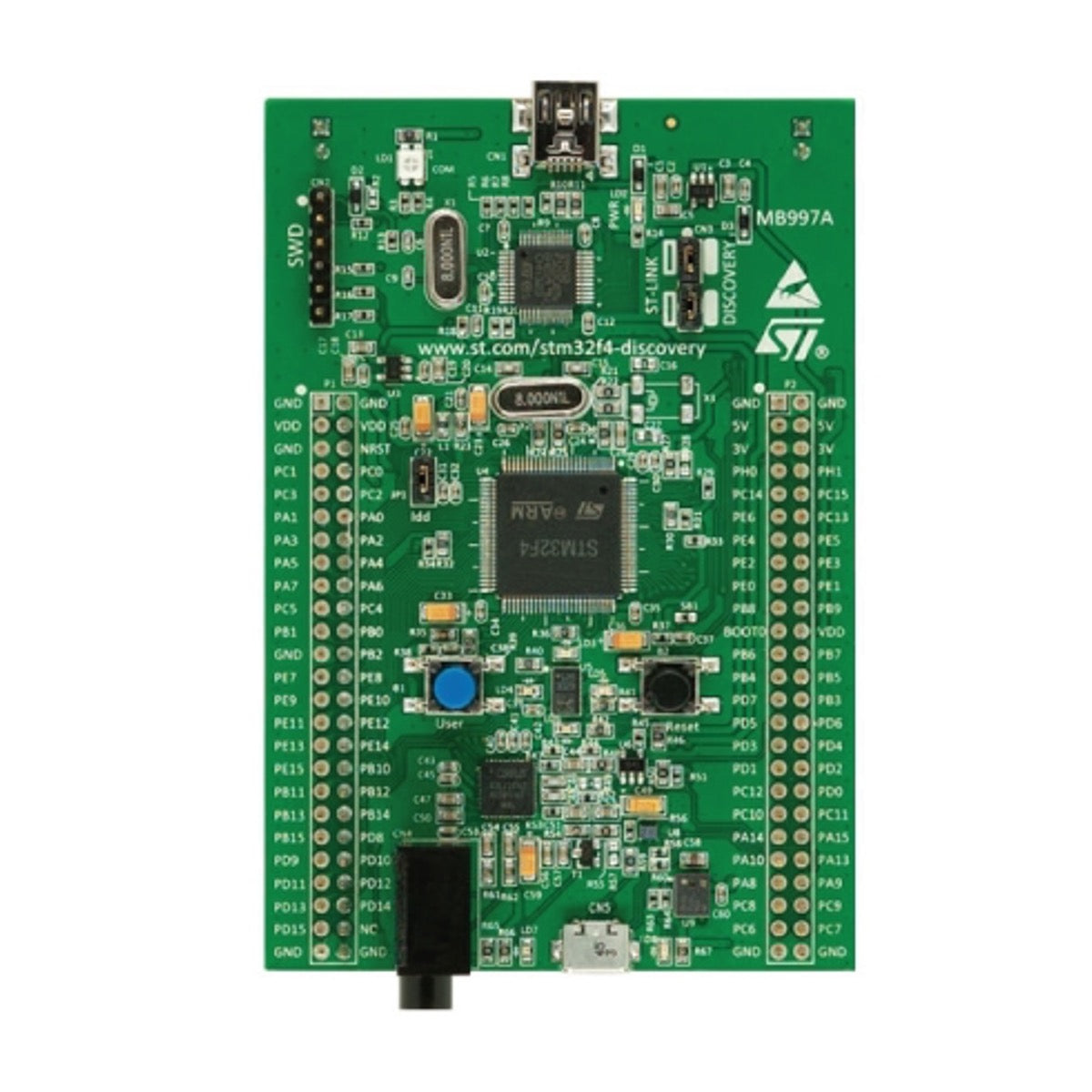 STM32 F4 Series Discovery Kit with STM32F407G MCU