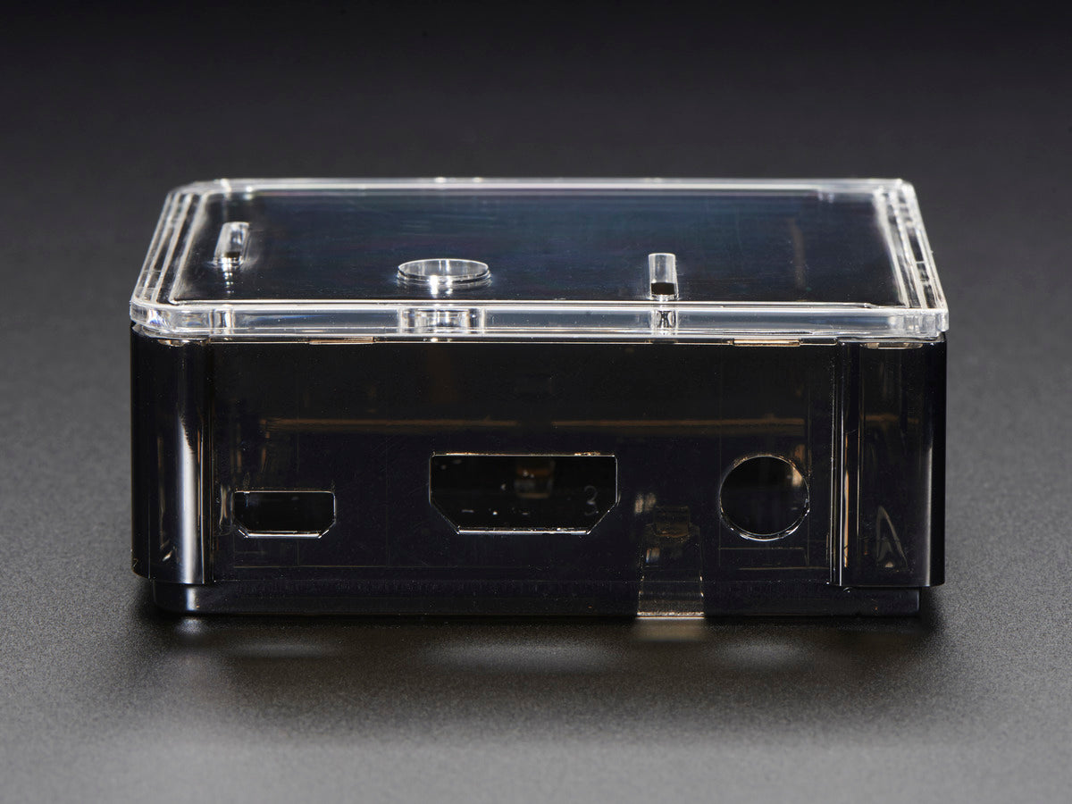 Adafruit Raspberry Pi A+ Case - Smoke Base w/ Clear Top