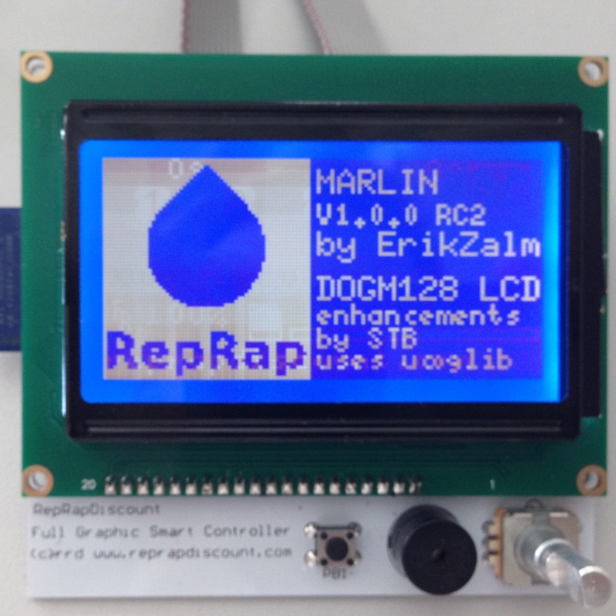 RepRapDiscount Full Graphic Smart LCD Controller with 128x64 Display