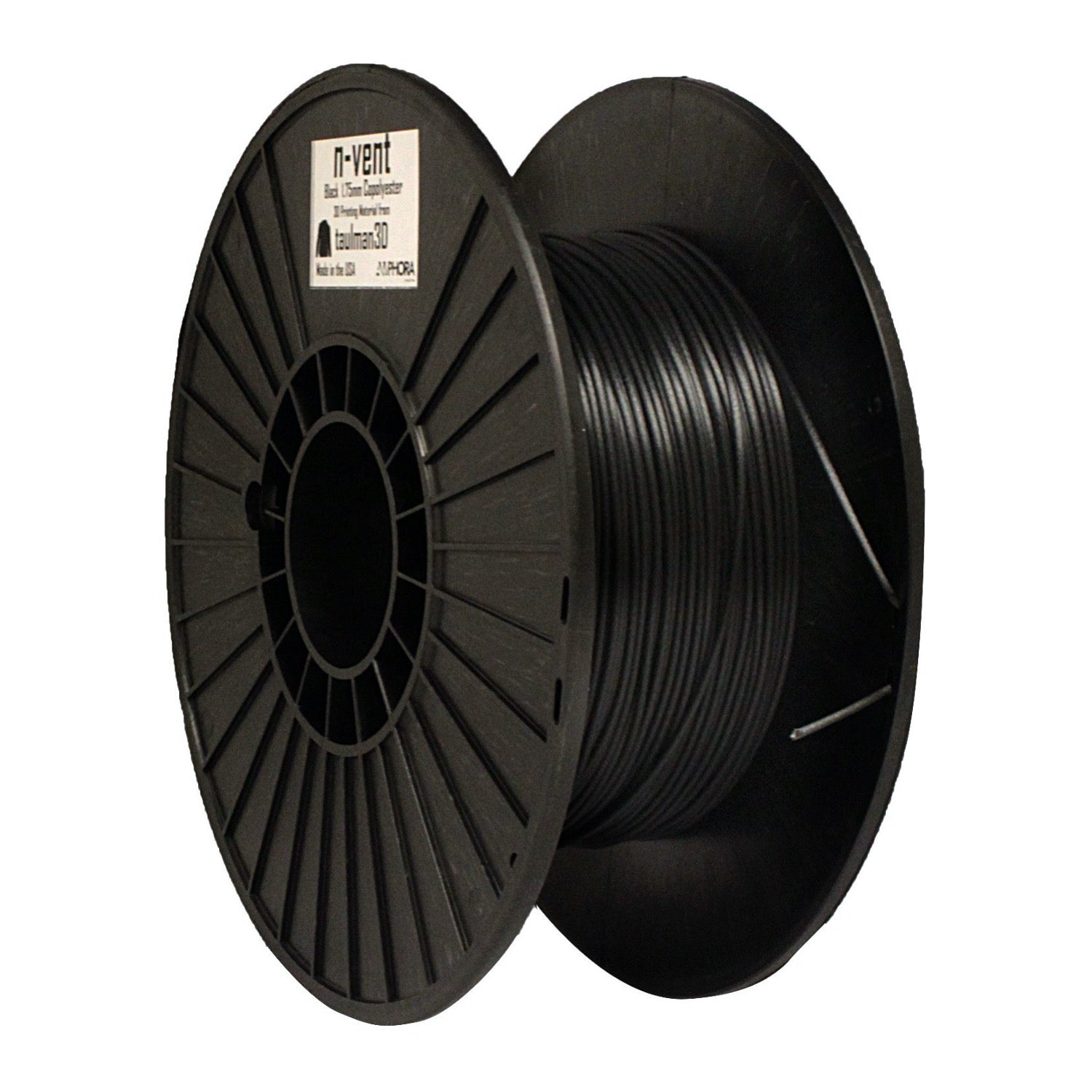 taulman3D N-vent Filament - 1.75mm, 1lb, Black