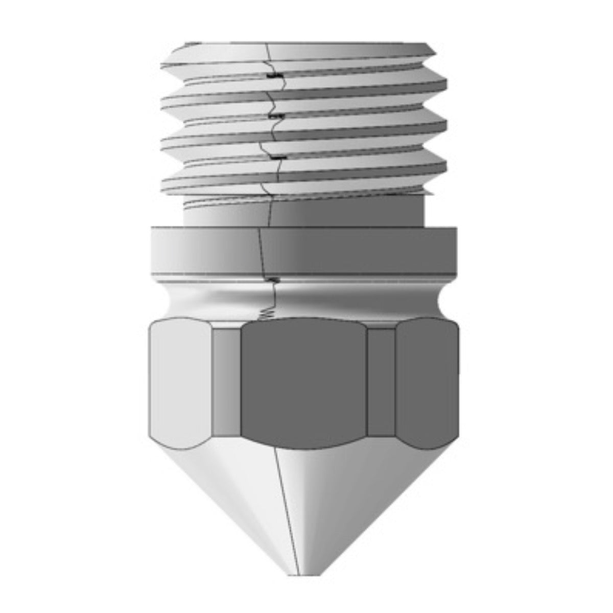 3D Solex Wanhao Matchless Nozzle - 0.80mm