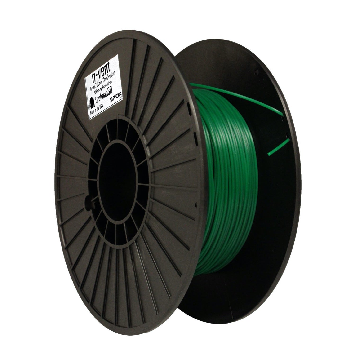 taulman3D N-vent Filament - 2.85mm, 1lb, Green