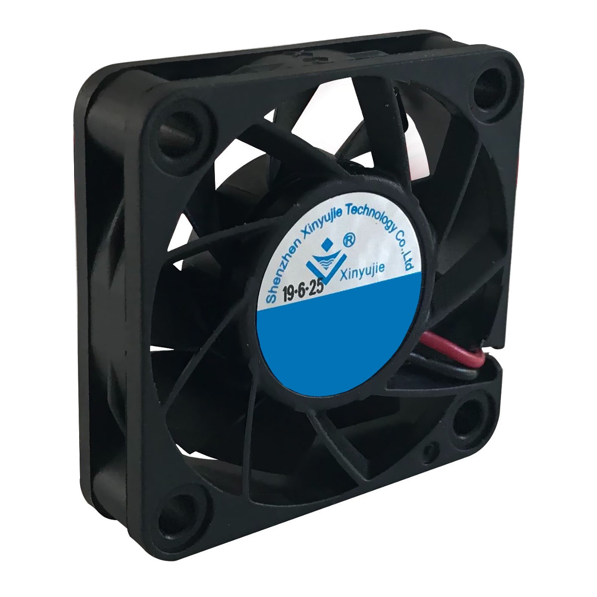 E3D 24V 40mm DC Fan with Cable - Black