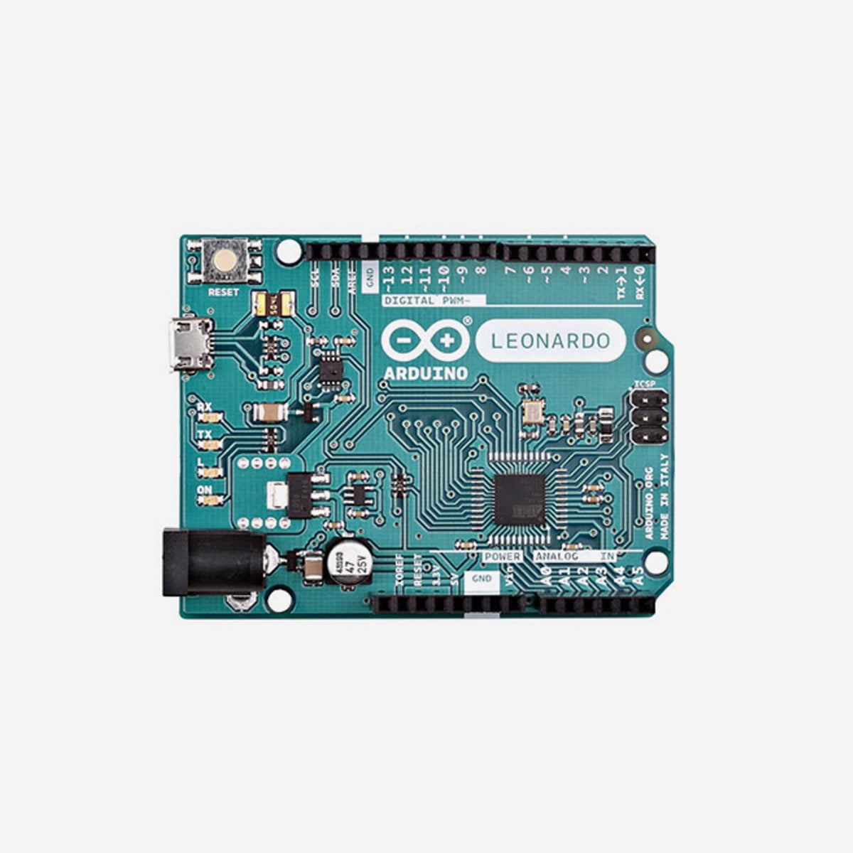 Arduino Leonardo with Headers