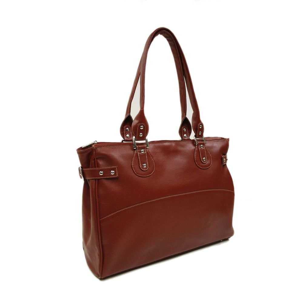 Piel Large Ladies Side Strap Tote