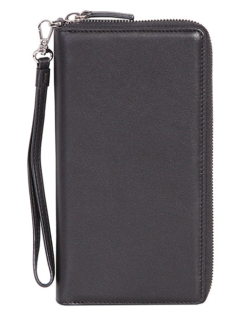 Scully Ladies Leather Zip Clutch Wallet Assorted Colors