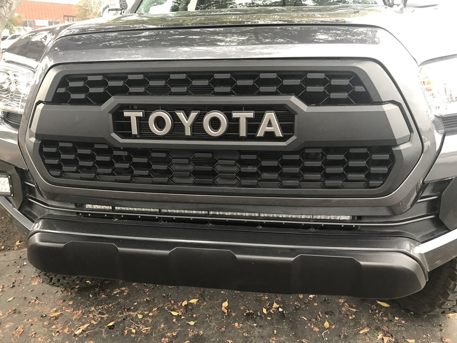 Cali Raised LED PRO Faux Grille For Toyota Tacoma TRD 2016+