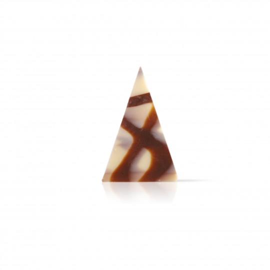 Triangle Decor | Marble Dark & White Chocolate