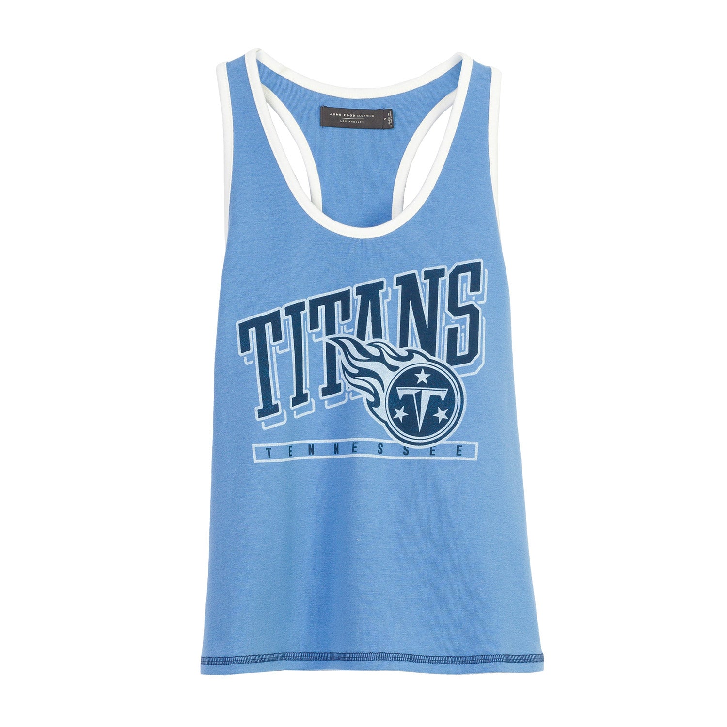 Ladies Titans Junk Food Racerback Tank Top