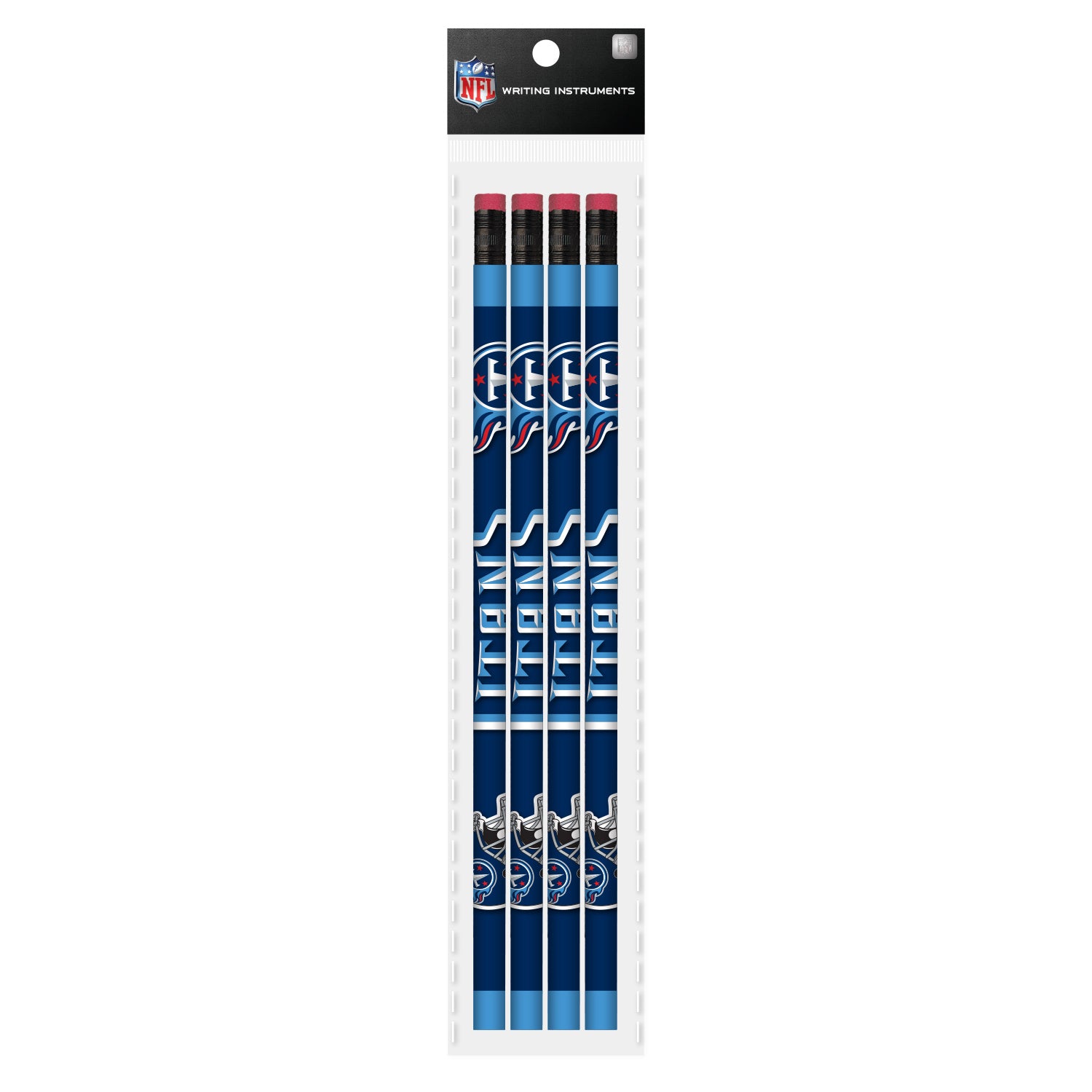 MOJO Titans Pencils 4-Pack