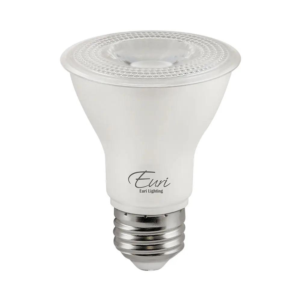 Euri Lighting PAR20 LED Bulb - 7W, 500 Lumens, Dimmable, 2700K-5000K