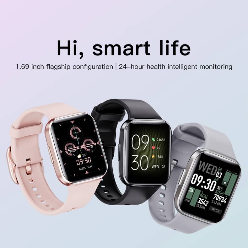 Findtime Smart Watch Blood Pressure Monitor Heart Rate Blood Oxygen Body Temperature