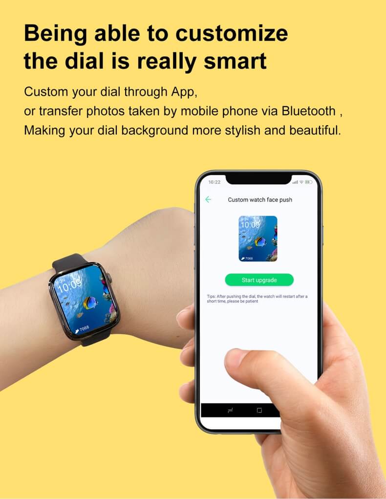Findtime EKG Smart Watch mit Herzfrequenzmesser SpO2 Bluetooth Calling