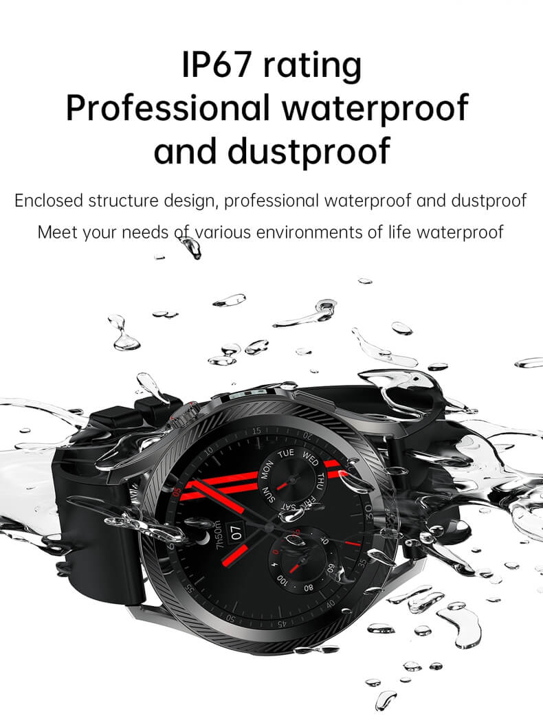 Reloj inteligente Findtime con presión arterial, frecuencia cardíaca, monitor SpO2, temperatura corporal