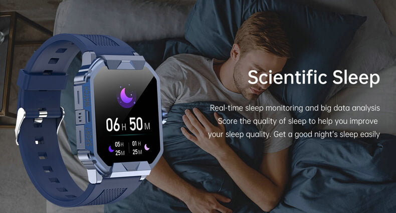 Findtime Blood Pressure Monitor Smart Watch with Heart Rate Blood Oxygen Bluetooth Calling