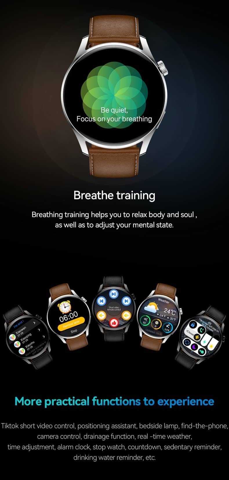 Findtime Smartwatch Pro 54 smart watch for blood pressure