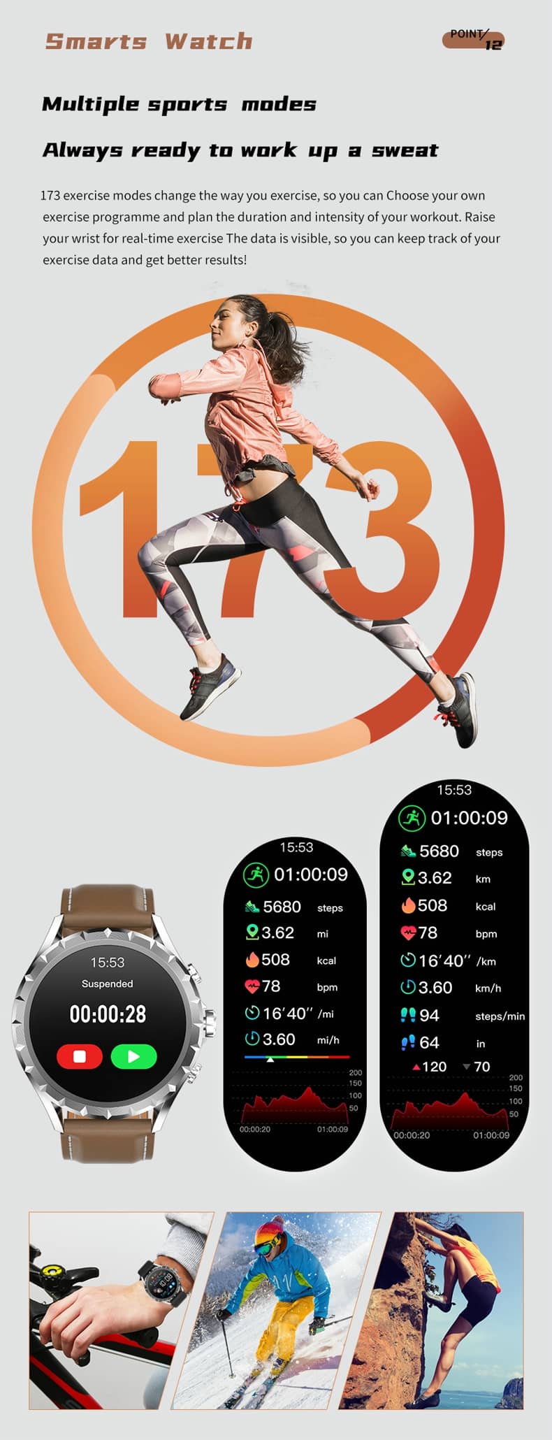 Findtime Smartwatch Pro 56